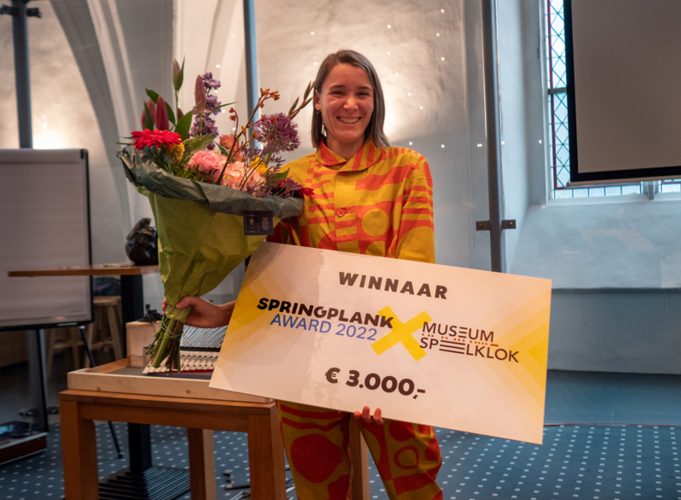 Afbeelding bij Eerste Springplank Award uitgereikt in Museum Speelklok