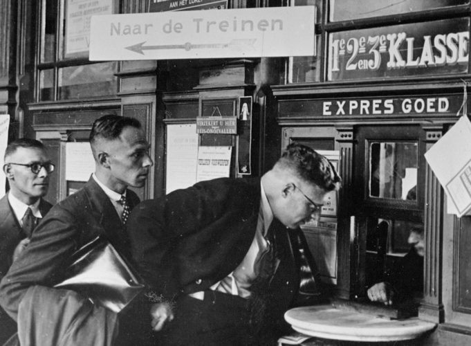 Afbeelding bij In de tijdmachine: 1936 - Maliebaanstation