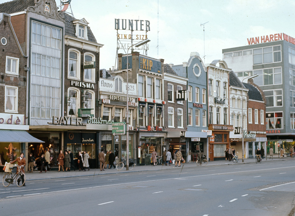 foto van Steenweg in Utrecht, 1960.