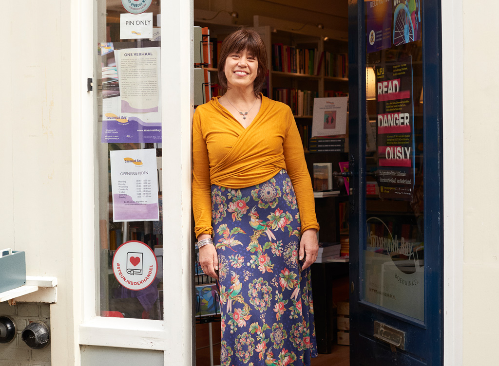 Marischka Verbeek voor Savannah Bay. Foto door Renée de Groot