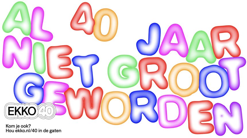 Afbeelding bij EKKO, al 40 jaar niet groot geworden